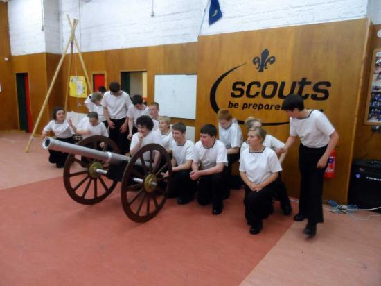 Photograph of Wick Sea Cadets Inspection