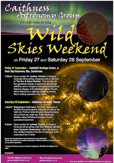 Photograph of Wild Skies Weekend In Caithness 27th & 28th September 2013