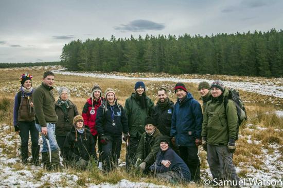 Photograph of Caithness Countryside Volunteers Help Out At Forsinain