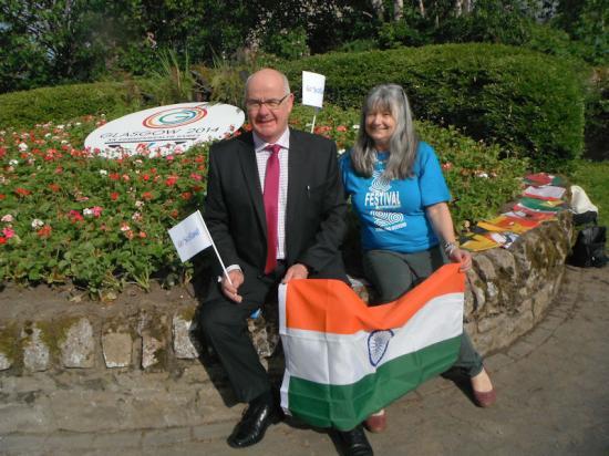 Photograph of Dingwall gets set to welcome Baton