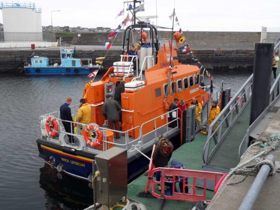 Photograph of Lifeboat Day At Wick Harbour
