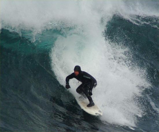 Photograph of A beginner's guide to surfing in winter in Scotland - Scotsman