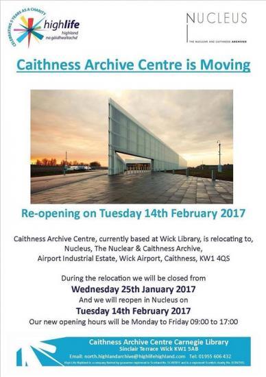 Photograph of Caithness Archive Moving Soon To New Home