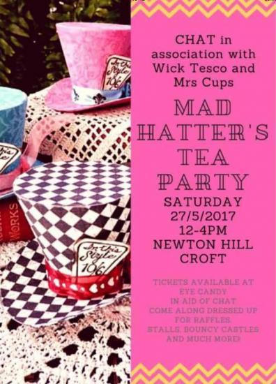 Photograph of Mad Hatters Tea Party In Aid Of CHAT