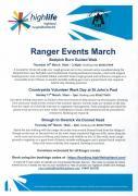 Thumbnail for article : Ranger Events In March