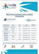 Thumbnail for article : EASTER 2022 Wick Active Schools programme