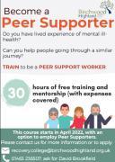 Thumbnail for article : Become a Peer Supporter